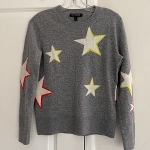 Banana Republic Star Gray Sweater - Merino Wool Blend
